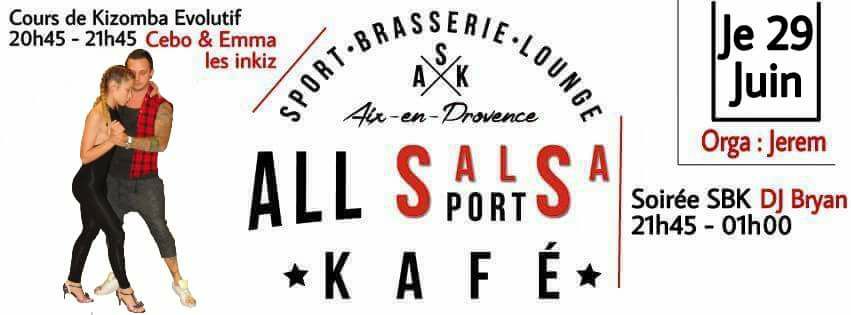 Aix: L Incontournable SBK Des Jeudis All Sports Kafé!