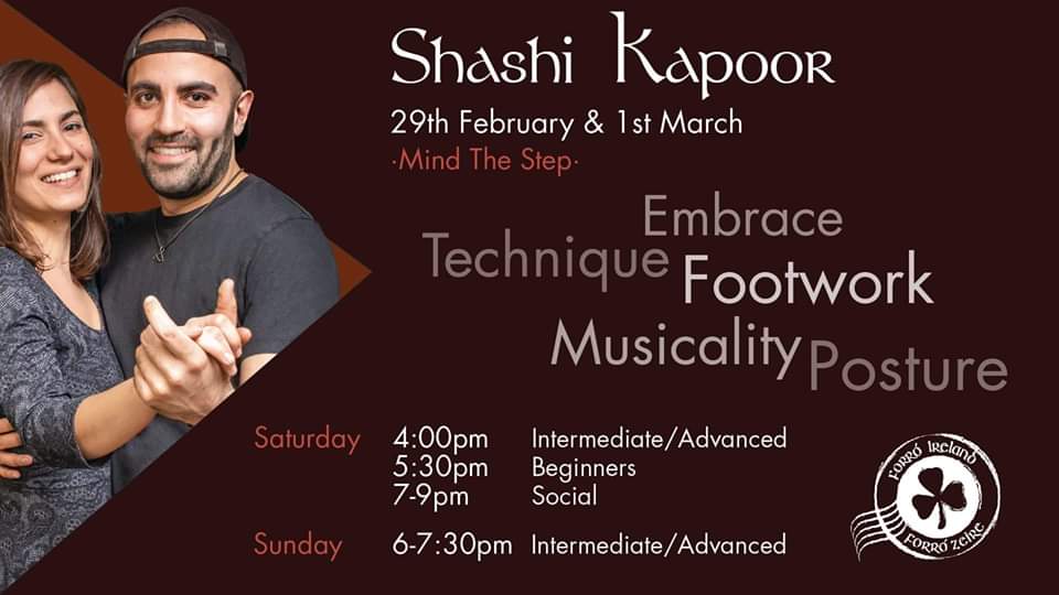 Forró Workshops with Shashi Kapoor