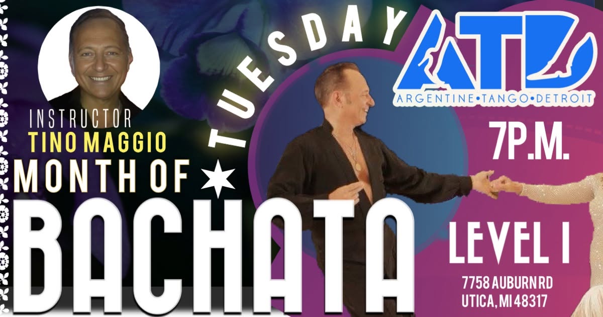August Bachata Sessions: Beats & Easy Steps 7:00 PM