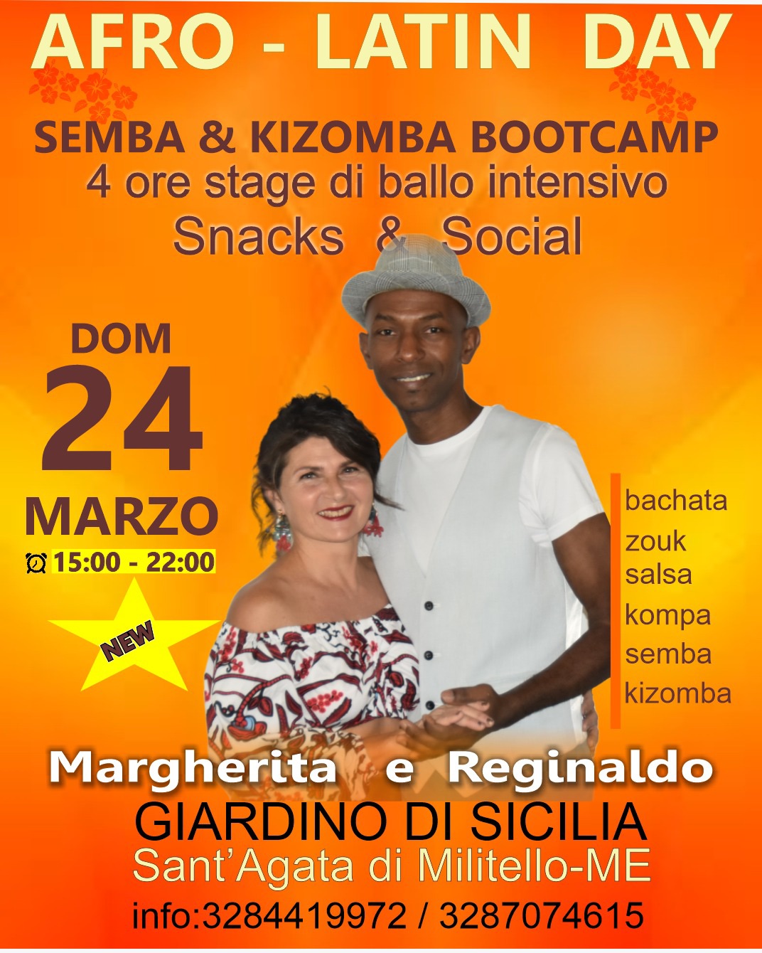 Semba e kizomba bootcamp