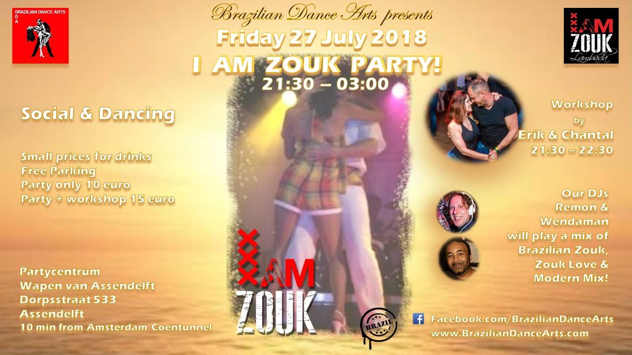 27 7 IAmZouk Party!