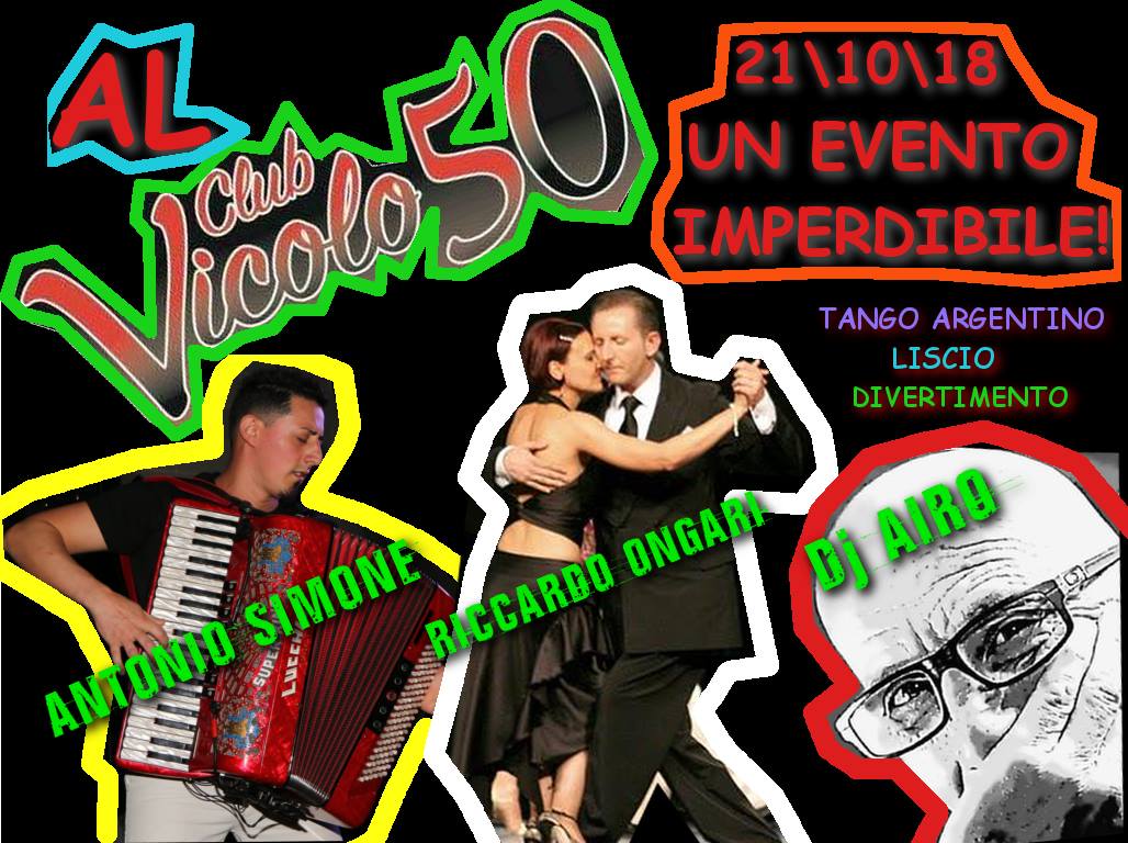 Tango argentino e liscio con Riccardo Ongari e Antonio SImone