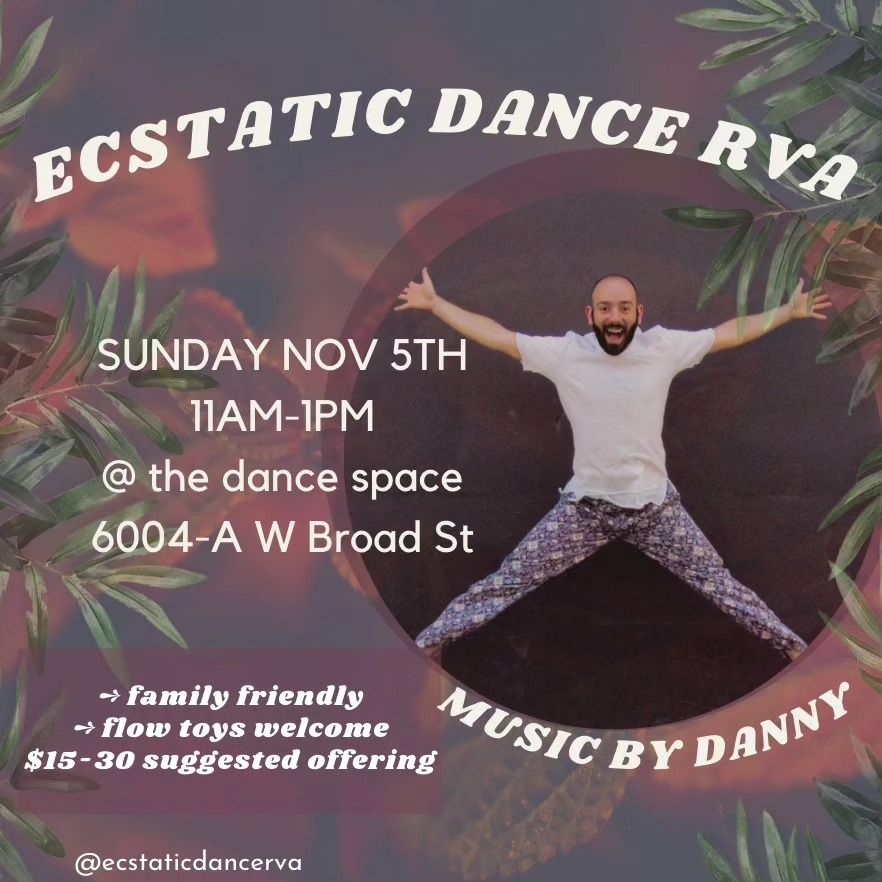 Ecstatic Dance Sunday!