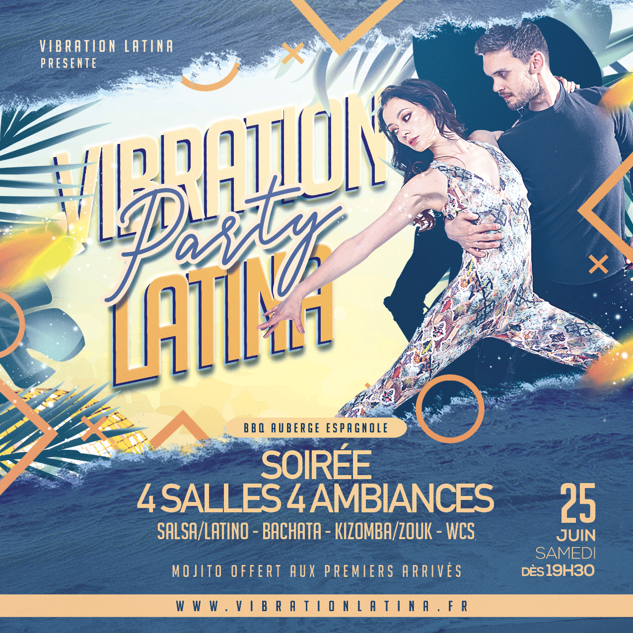 Vibration Latina Party - 4 salles 4 ambiances