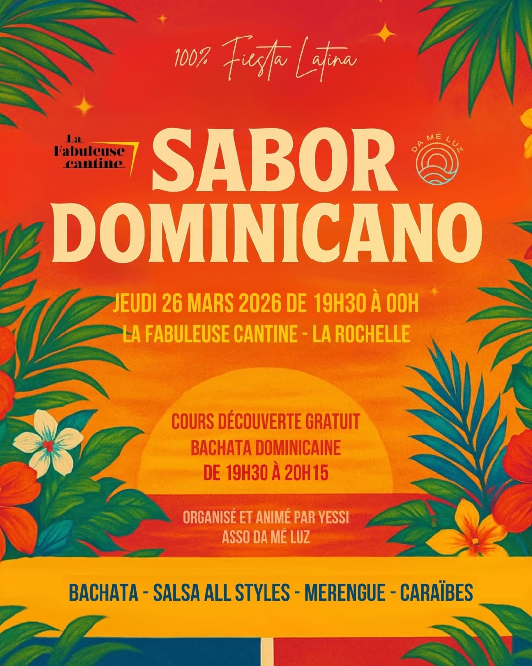100% Fiesta Latina Sabor Dominicano - Gratuit