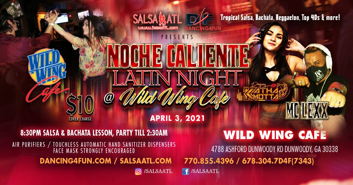 Noche Caliente Saturdays Latin Night ATL w DJ Katha Motta & MC Lexx