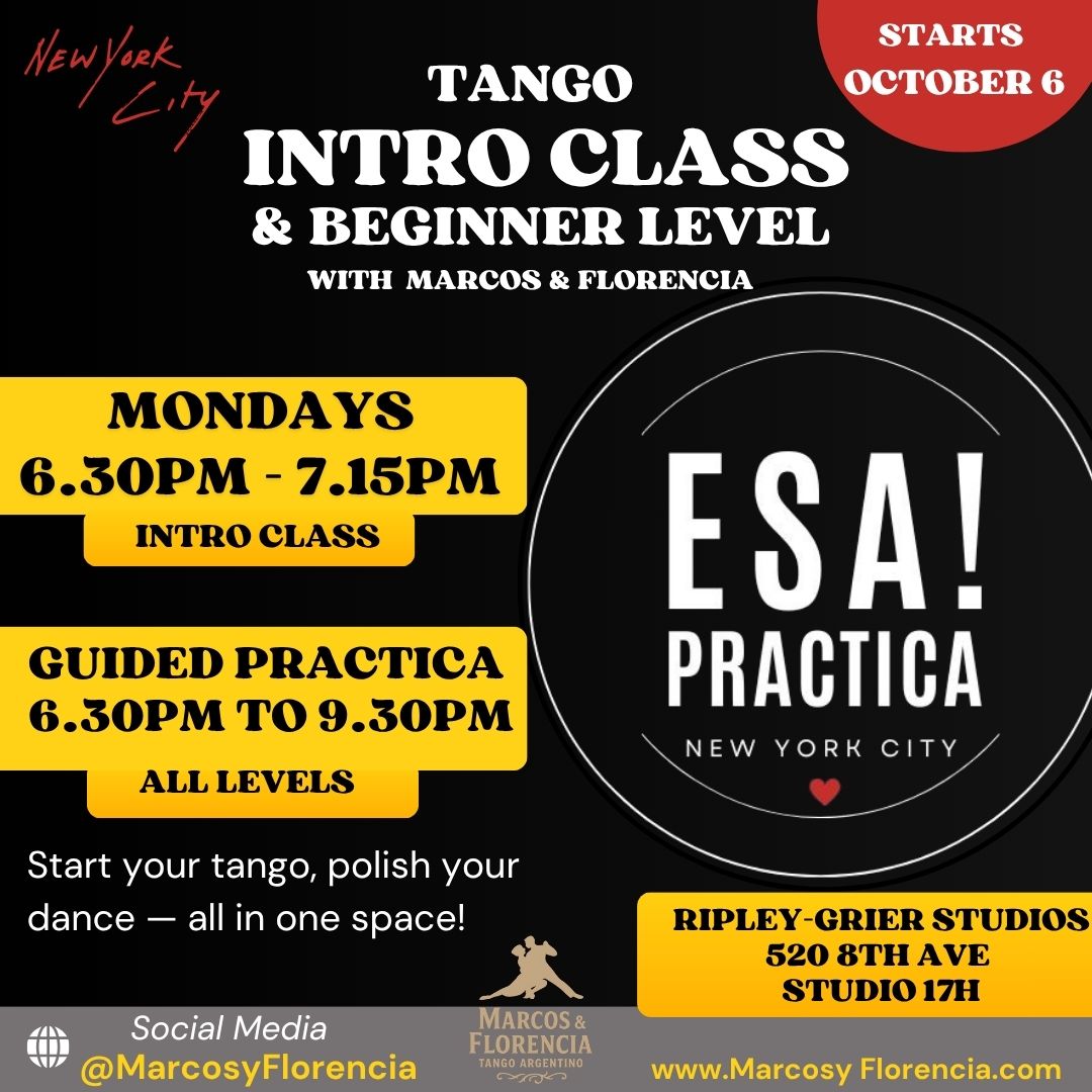 ESA! PRACTICA with a New! Intro Class & Beginner level