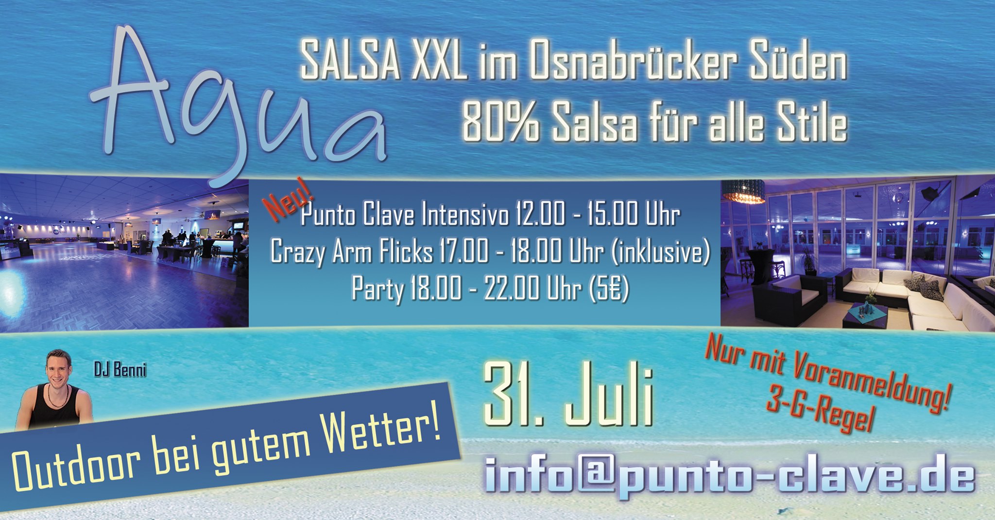 Agua - Die Salsa XXL Cuban + Mambo Party im Osnabrücker Landkreis