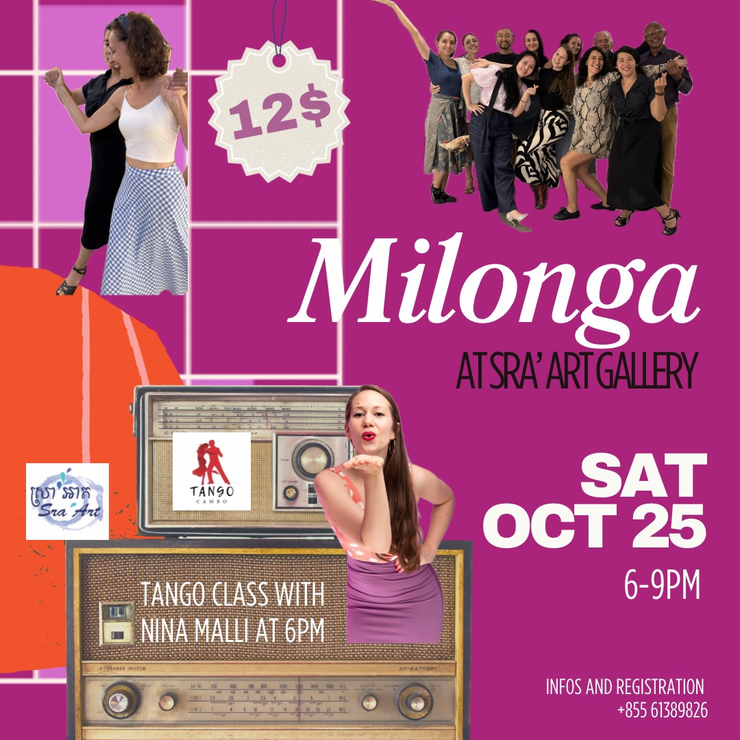 Saturday Tango class and Milonga