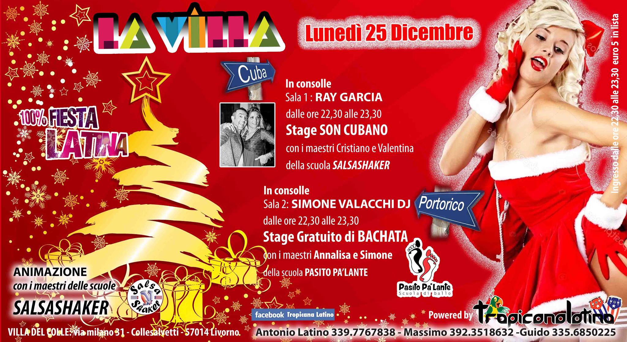 IL Natale Latino a Villa del Colle