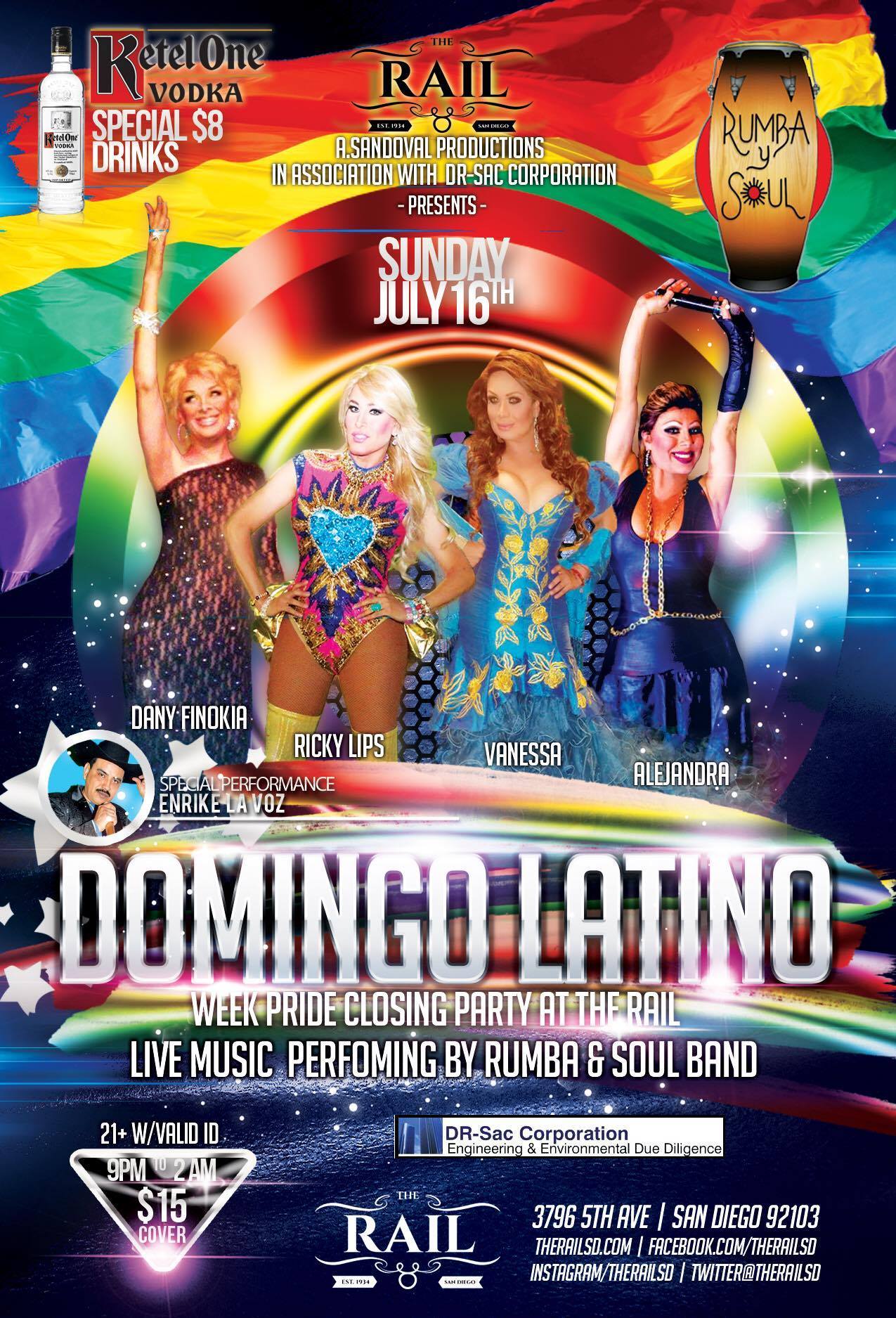 Domingo Latino Pride After Party!