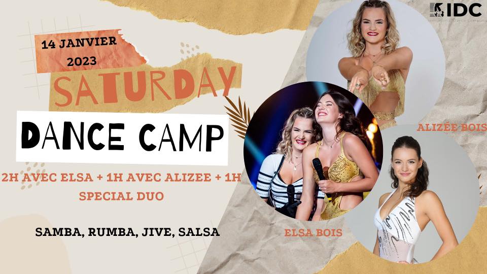 💃🏻 Workshop Elsa et Alizée Bois by IDC 💃🏻