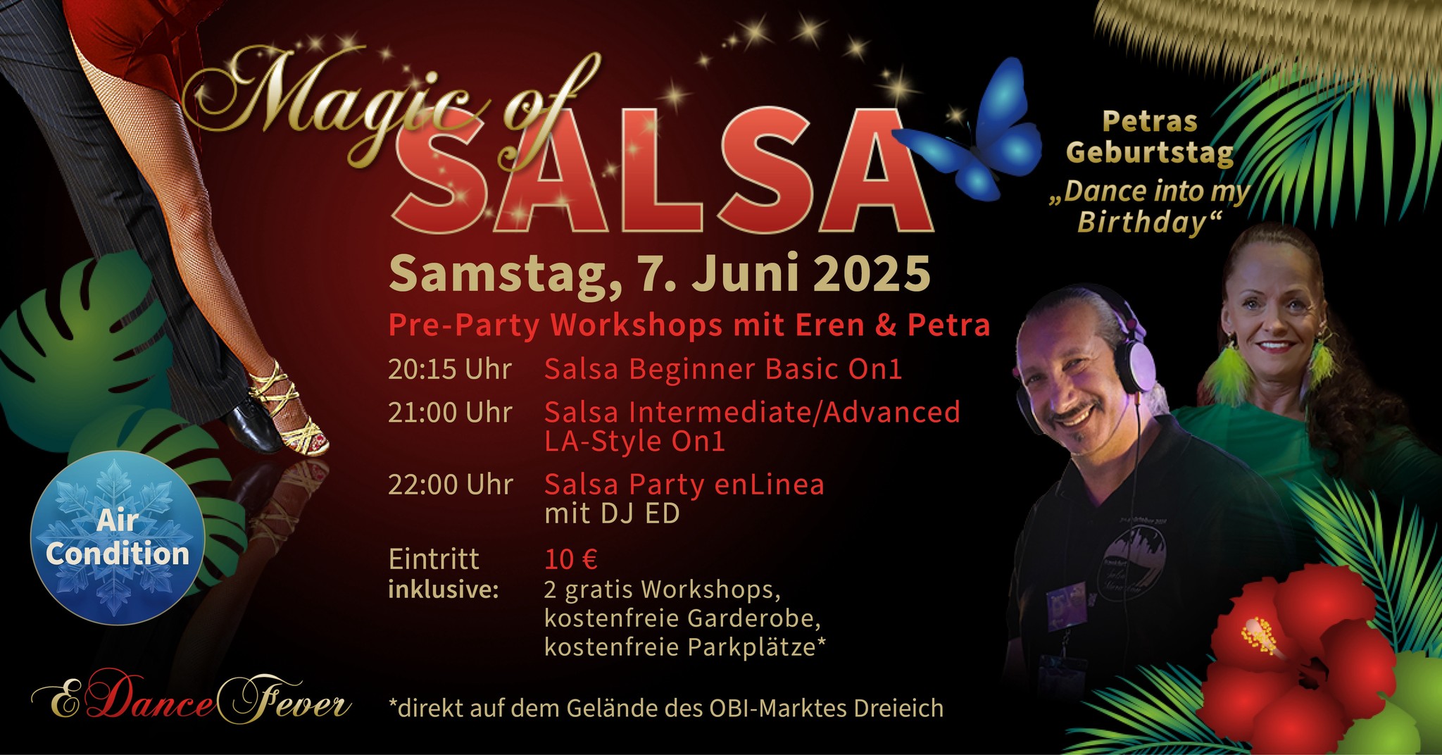 Magic of Salsa enLinea with DJ ED - SA., 7. JUNI2025