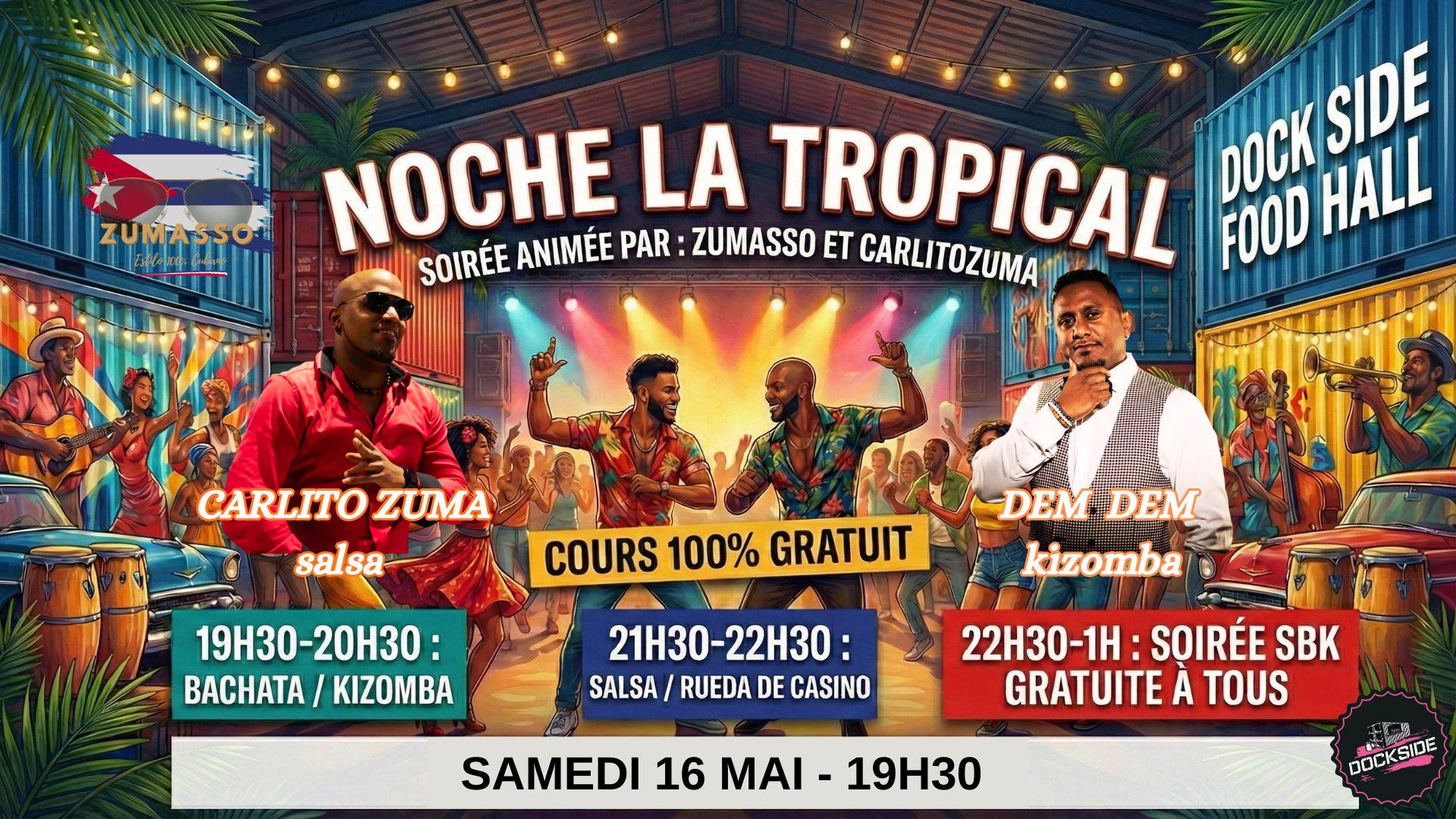 🌴 LA CHALEUR DE CUBA DÉBARQUE AU DOCK SIDE ! 🌴