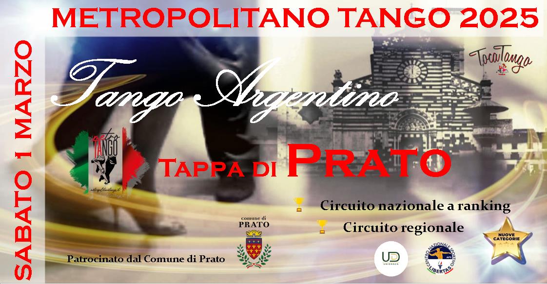 Circuito gare Metropolitani Metrotango Tappa di Prato