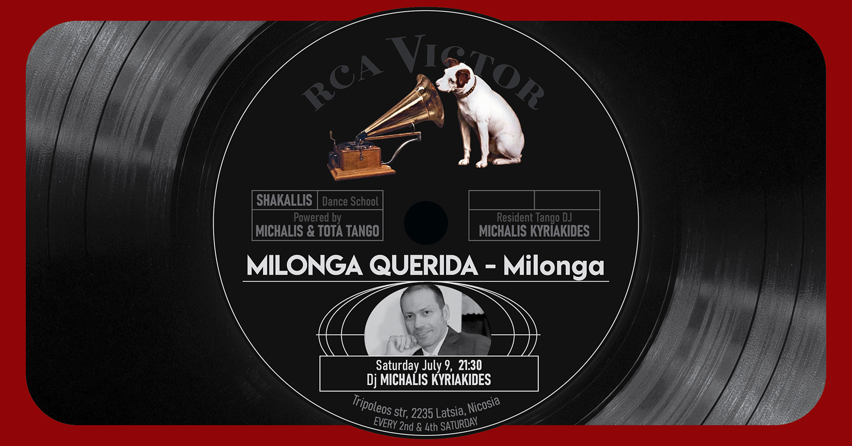 Season Closing Milonga Querida TDj Michalis Kyriakides