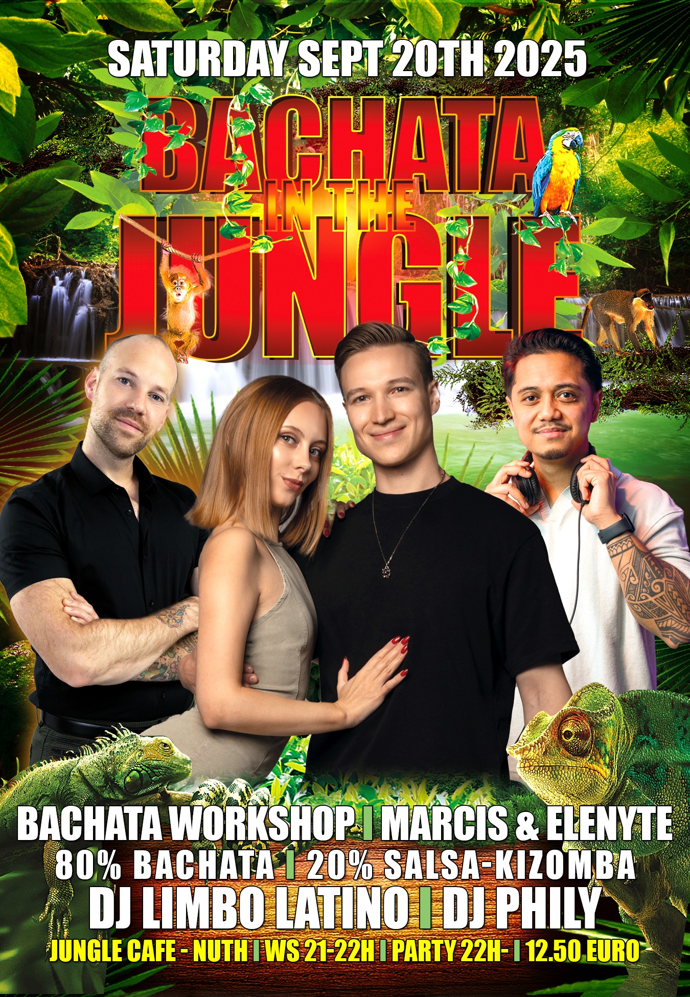 Bachata in the Jungle, the Jungle experience!