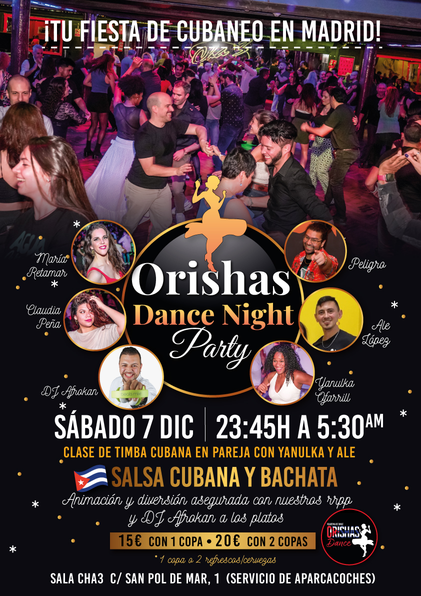 Orishas Dance Night Party! - Cubaneo en Madrid