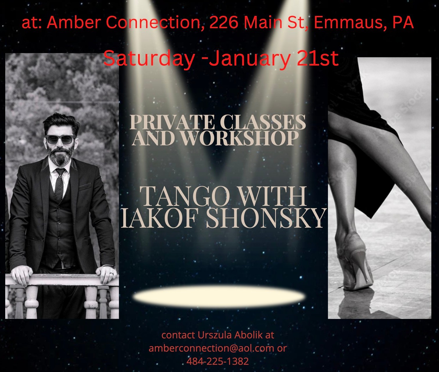 WE are dancing TANGO with Iakof Shonsky!