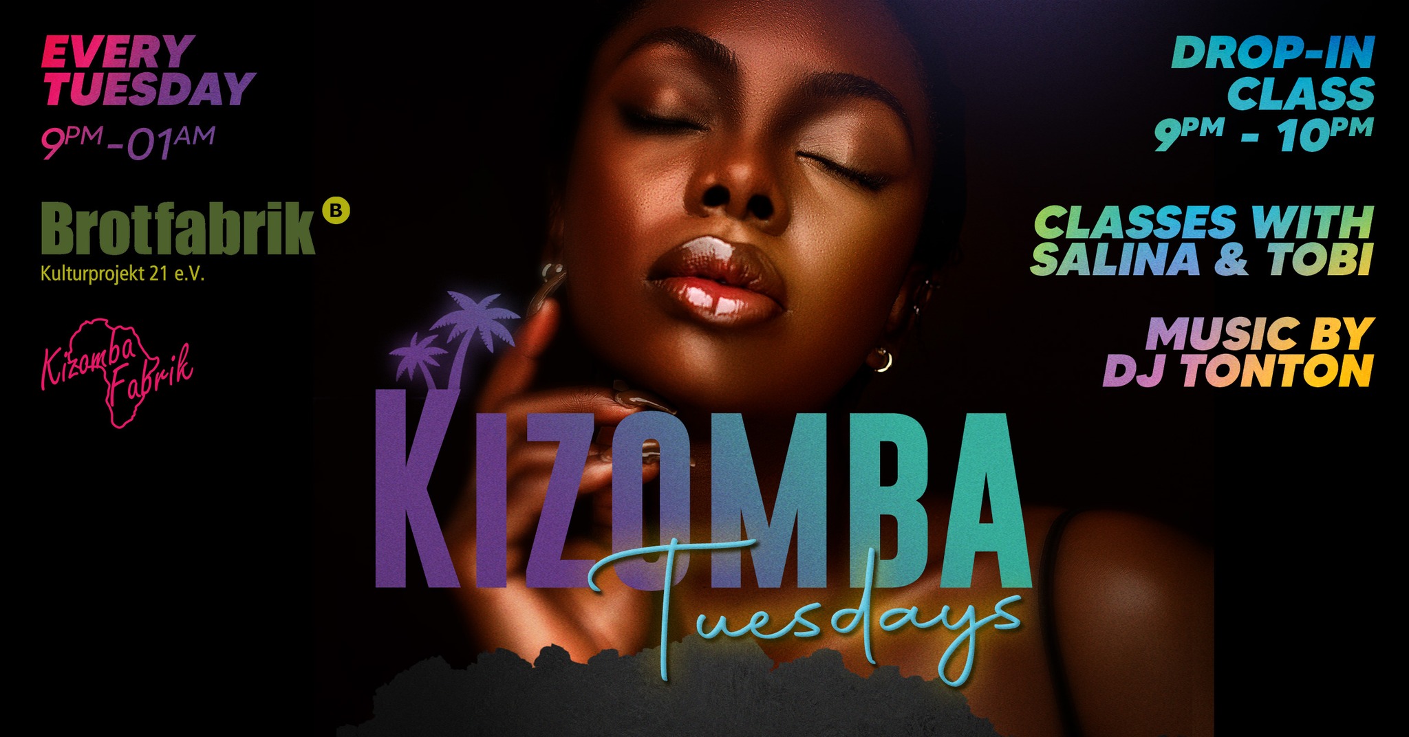 Kizomba Tuesdays New Era by Kizomba Fabrik Oct 29th - Class by Salina & Tobi