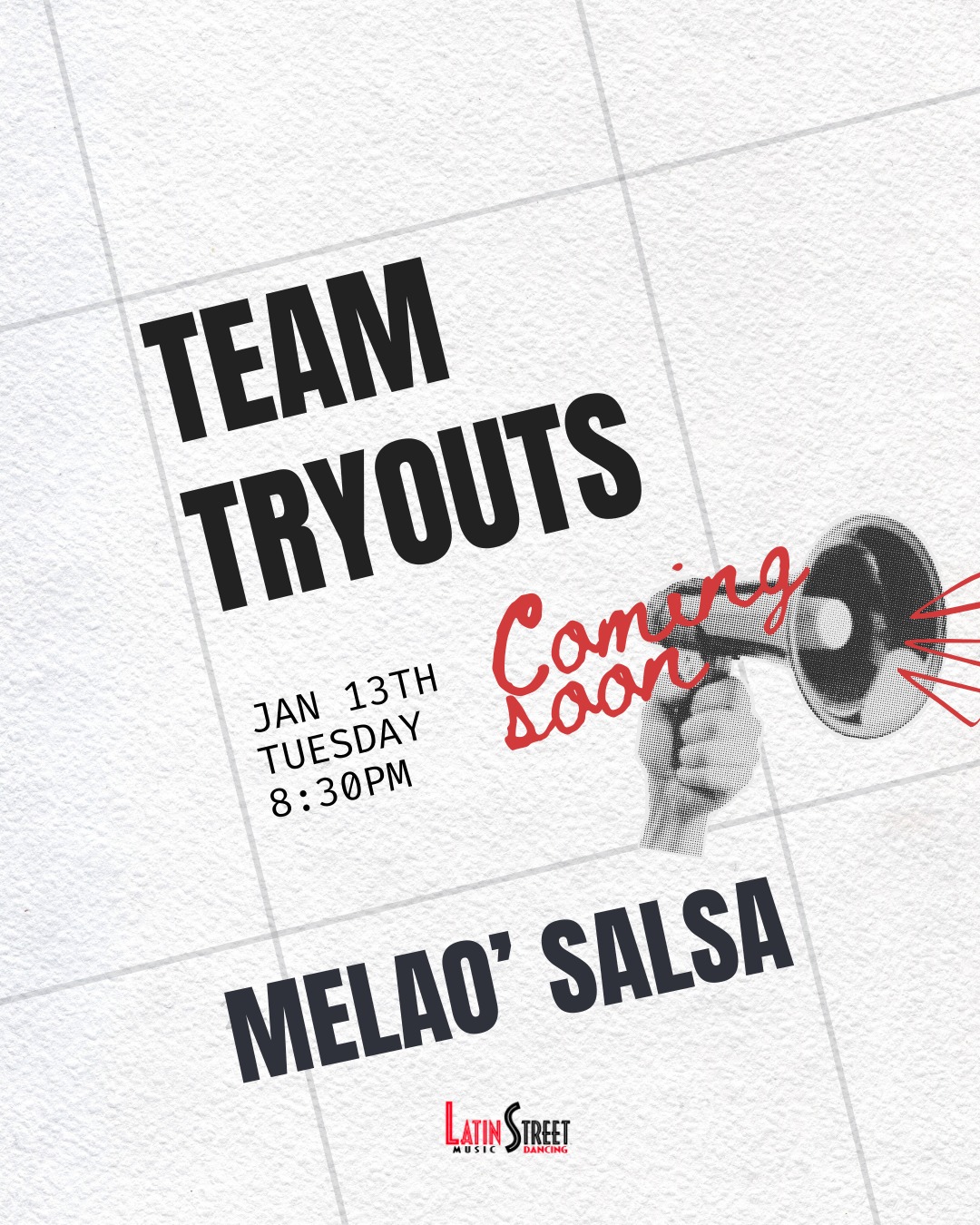 LS Melao’ Salsa Team 💃🏻🕺🏻 Tryouts