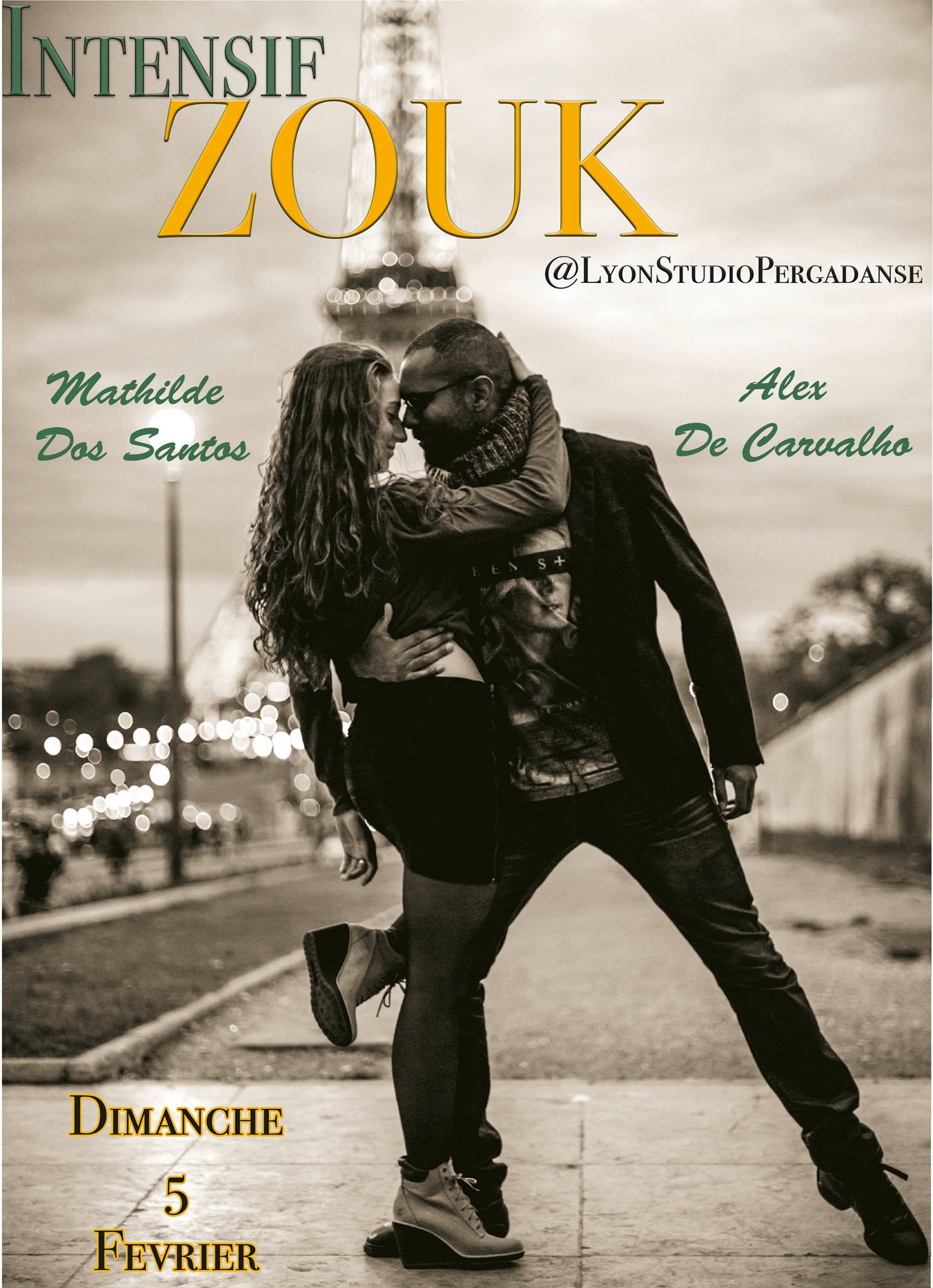 Intensif ZOUK Brésilien avec Alex et Mathilde