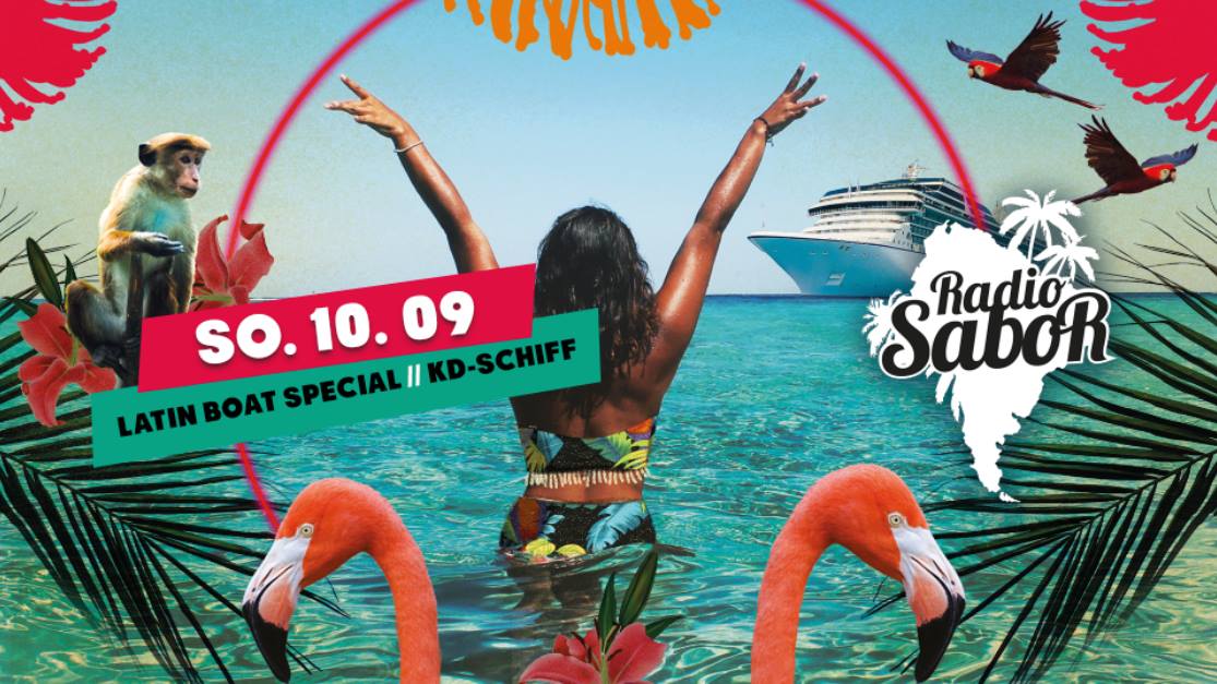 RADIO SABOR • Latin Boat • So.10.09 • MS Loreley • Abfahrt 15:30