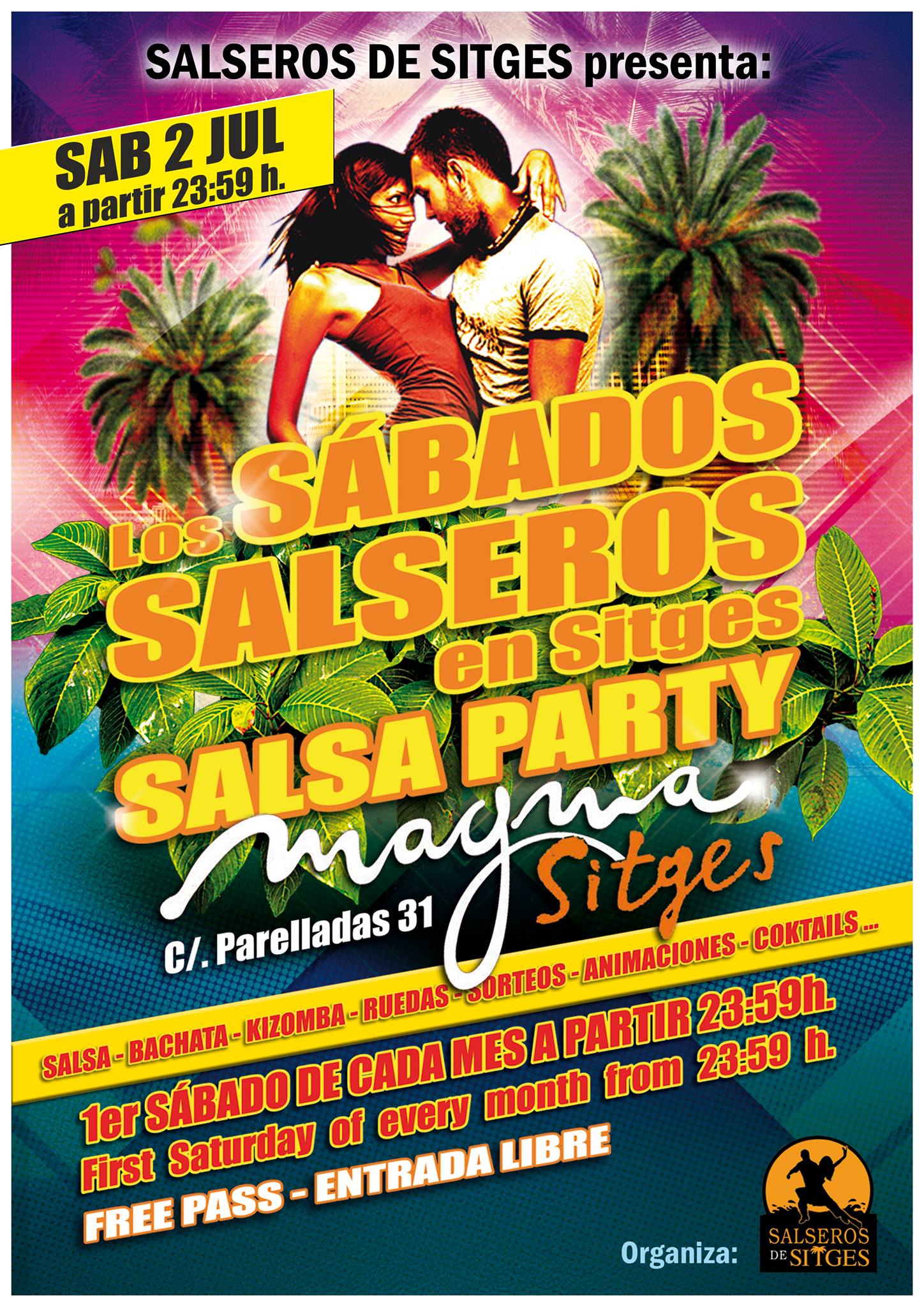 Los Sábados Salseros en Sitges