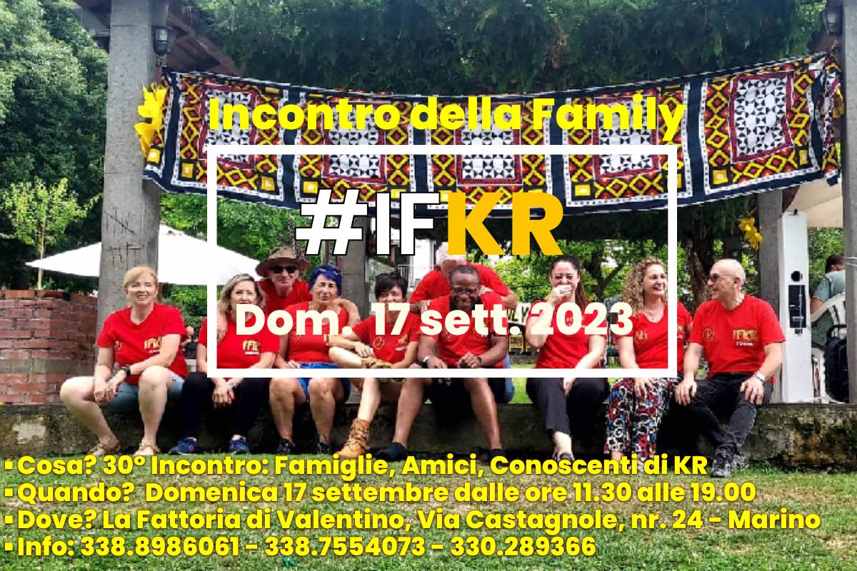 30 IFKR - Incontro Della Family