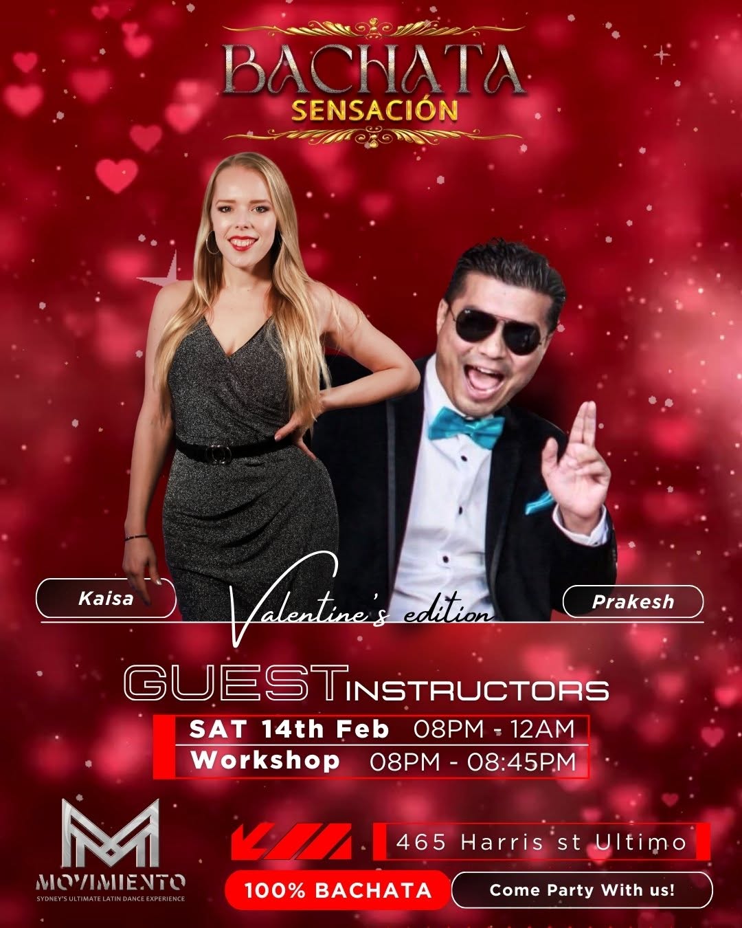BACHATA SENSACION Valentines edition!