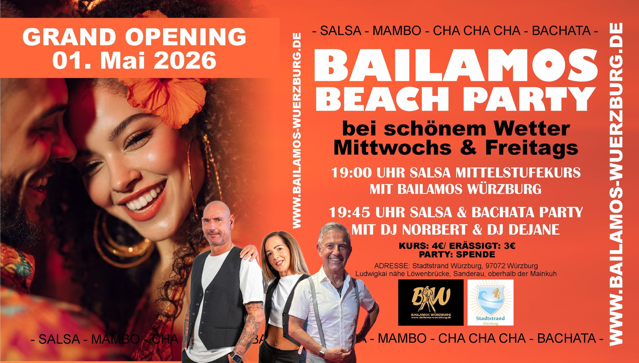 GRAND OPENING Bailamos Beach Party