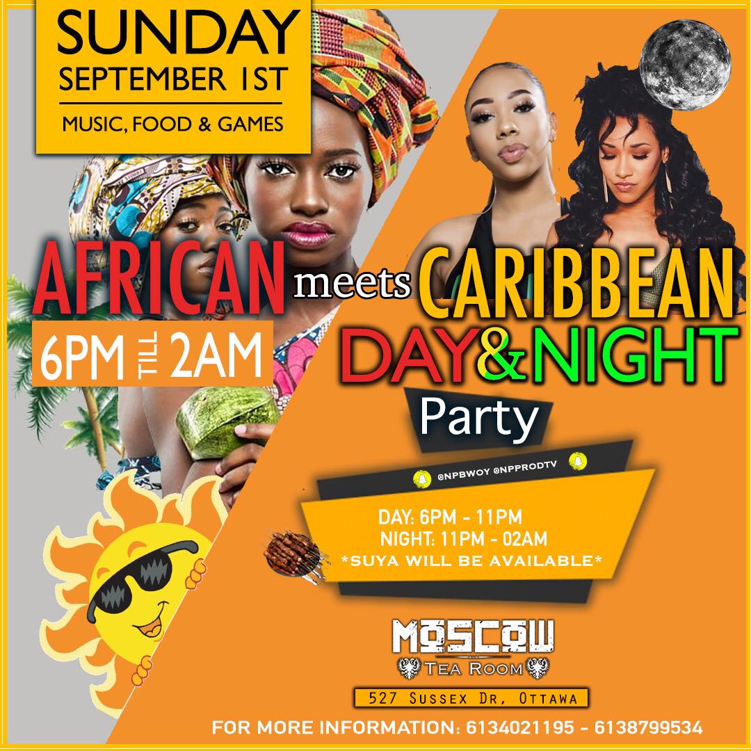 African Meet's Caribbean Day and Night Party