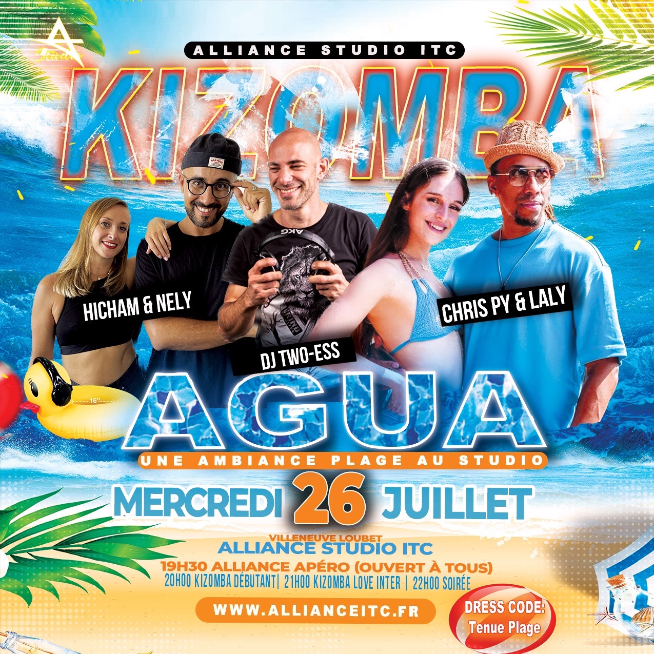 KIZ NIGHT SUMMER AGUA EDITION by Chris Py & Laly