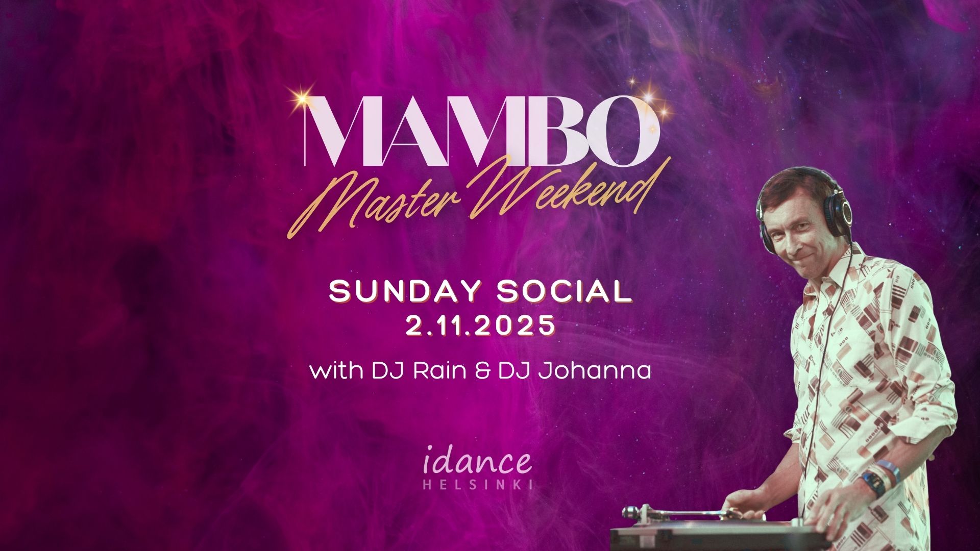 Mambo Master Weekend - SUNDAY social 2.11.