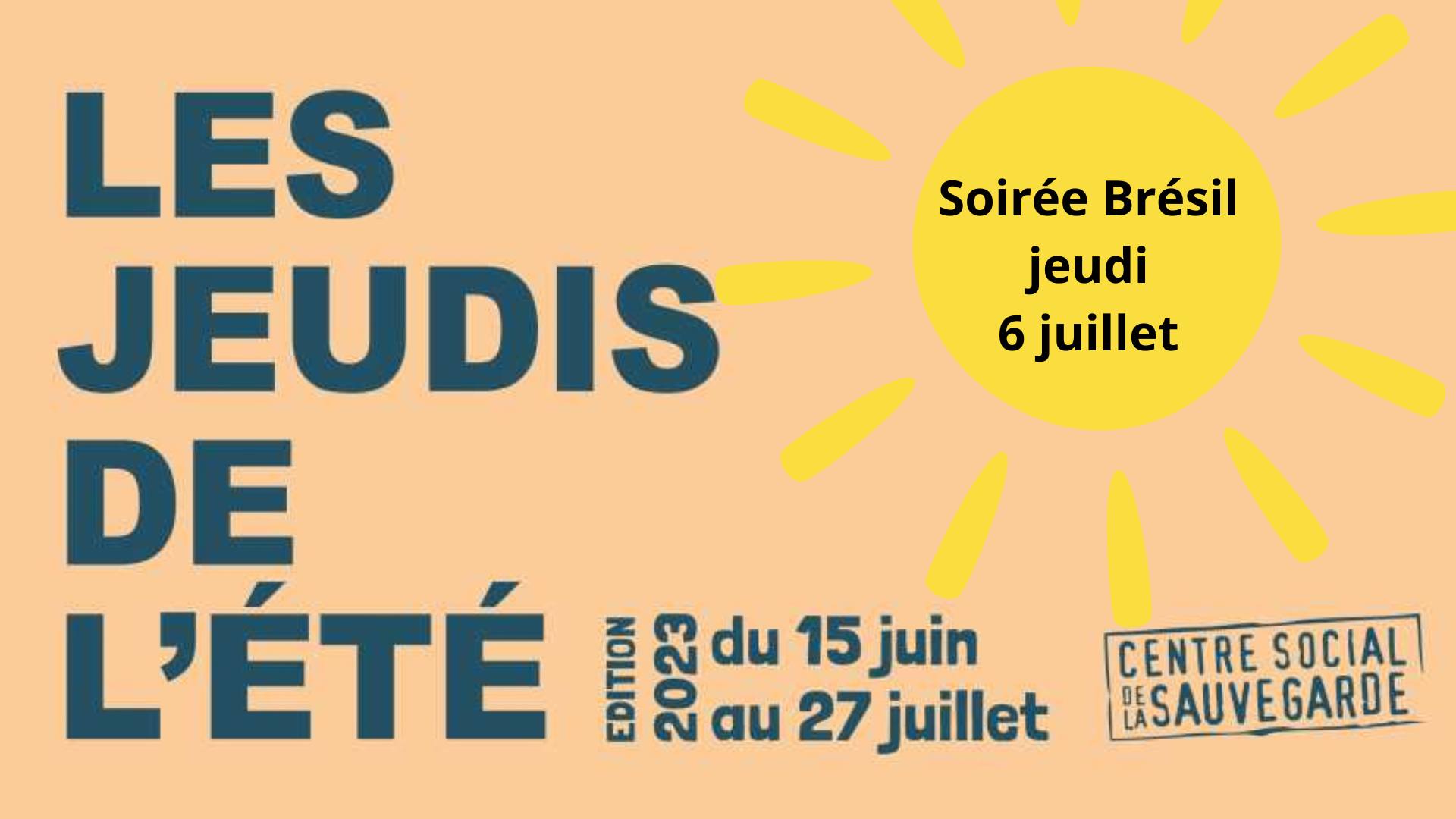 Les jeudis de l'été 2023