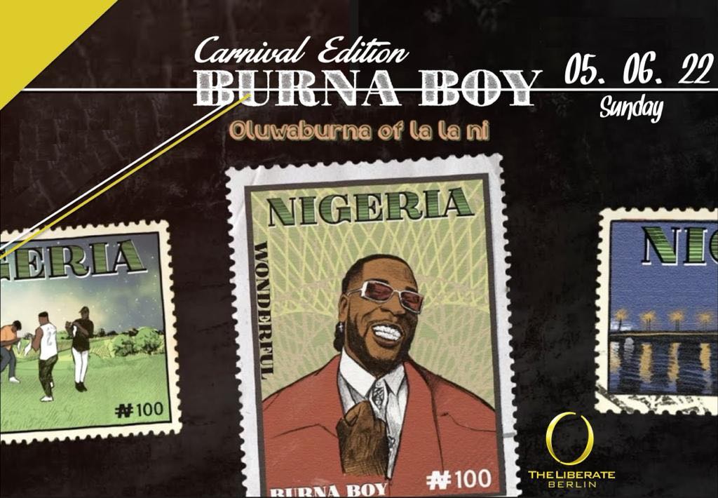 BURNA BOY CARNIVAL EDITION I So. 05.06 I The Liberate Berlin