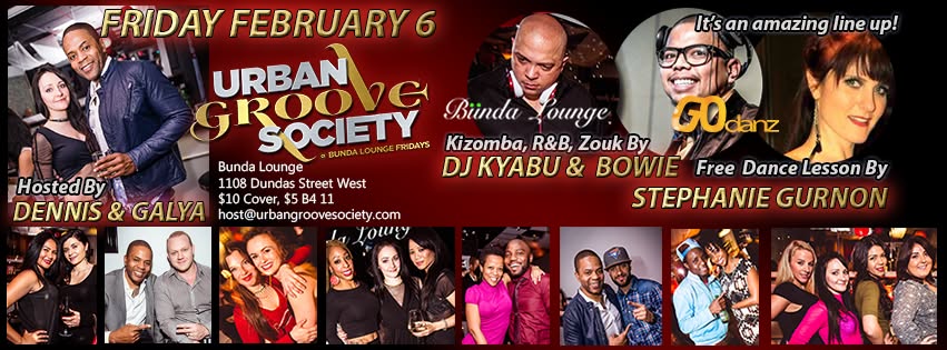Kizomba, R&B, Zouk @ Bunda Lounge, Friday February 6th