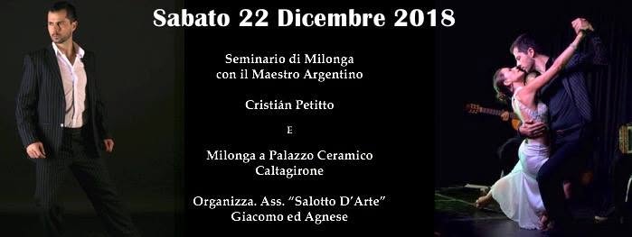 Seminario di Milonga con Cristian Petitto