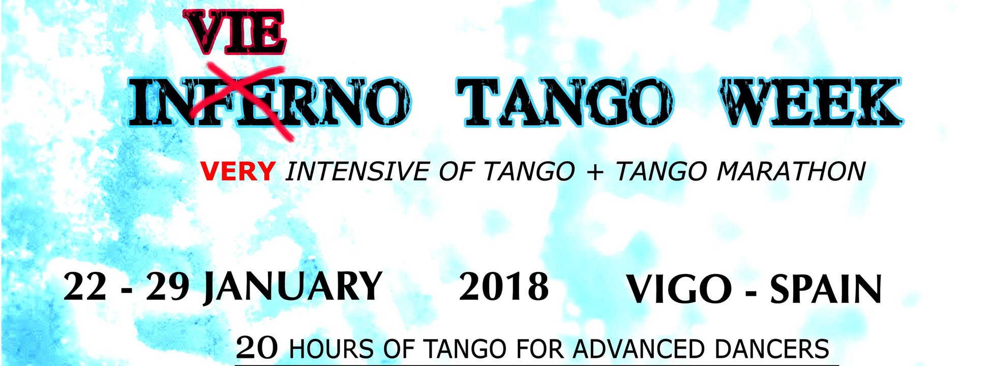 Inferno Tango Week (22-29 January 2018)