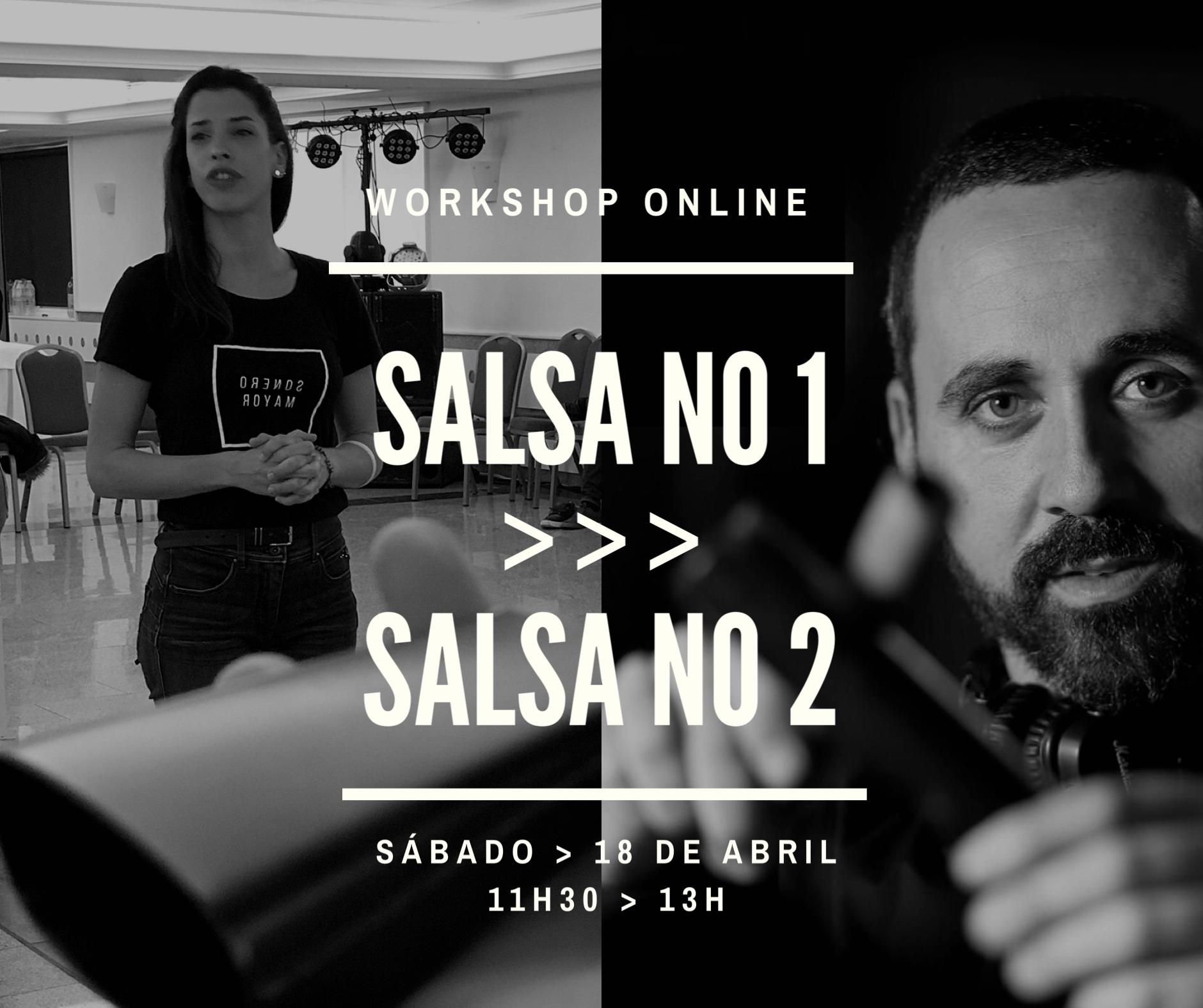 Workshop em Vídeo-Conferência de "Da Salsa no 1 para Salsa no 2"