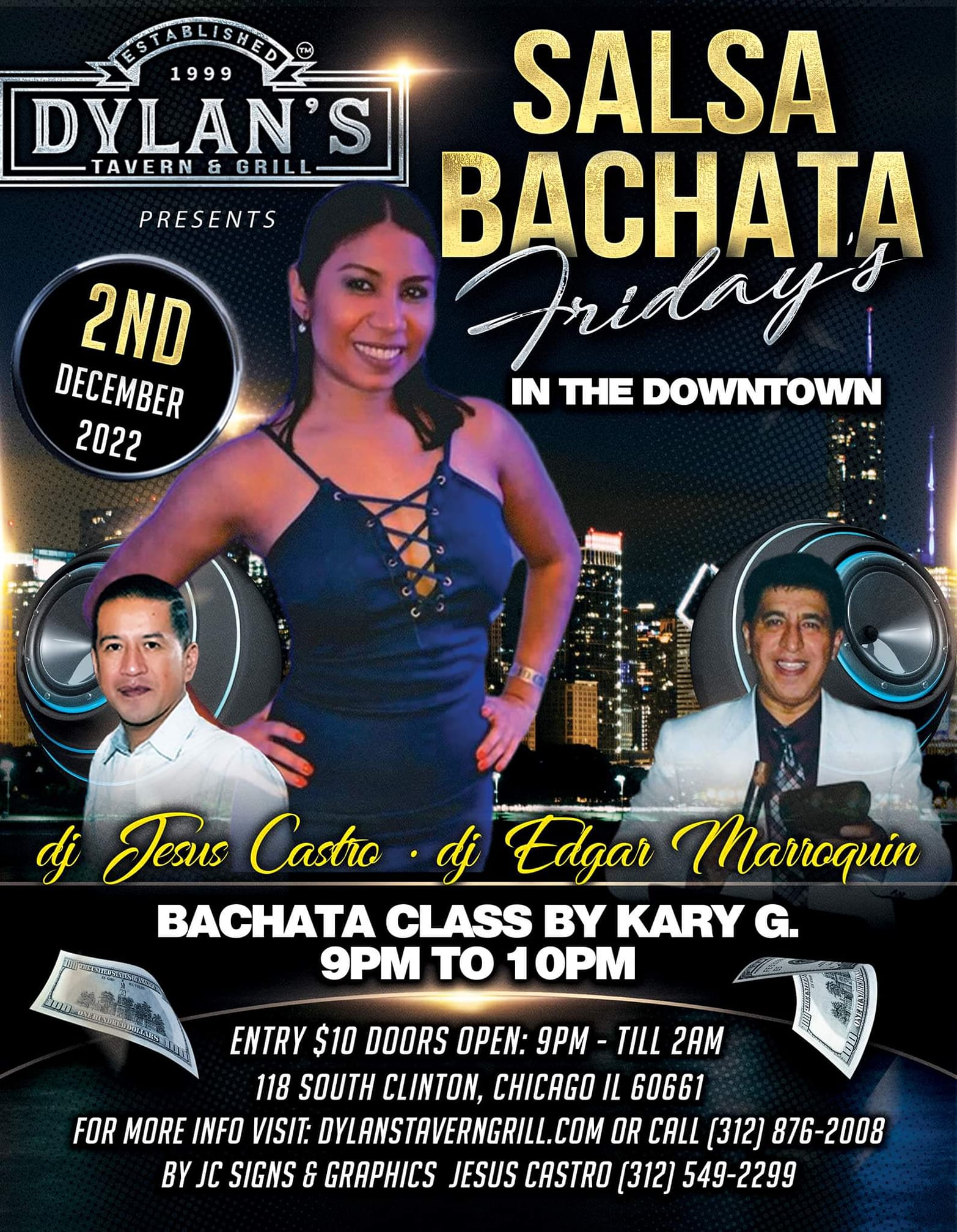 SALSA BACHATA FRIDAY'S IN THE DOWNTOWN