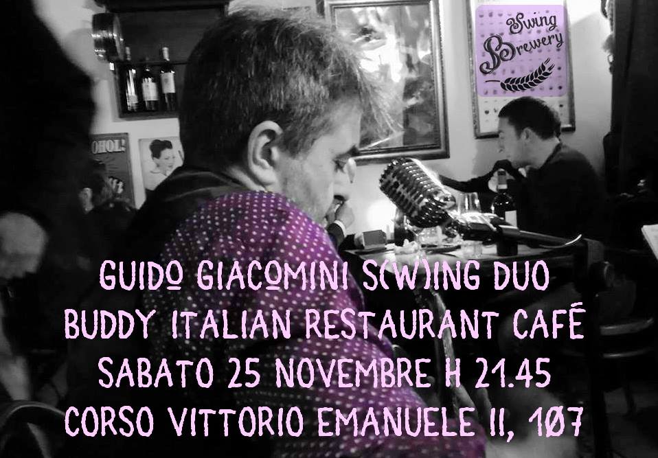 Guido Giacomini S(w)ing Duo al Buddy