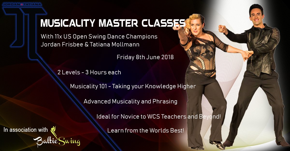 Musicality Master Classes with Jordan & Tatiana!
