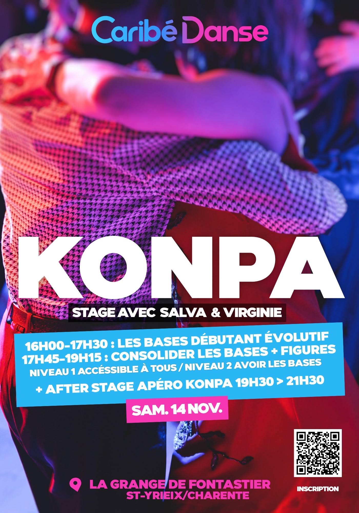 Stage Konpa Angoulême Salva