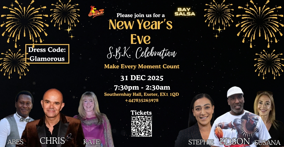 NEW YEAR'S EVE with guest teachers EDSON MONTEIRO and CHRIS BARNES