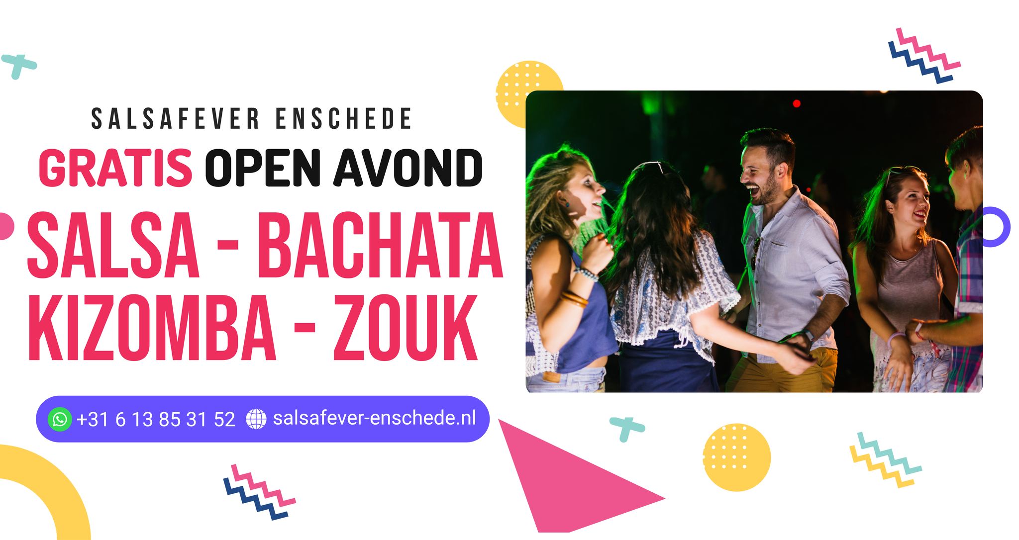GRATIS Open Nieuwe Salsa, Bachata, Kizomba & Zouk Enschede