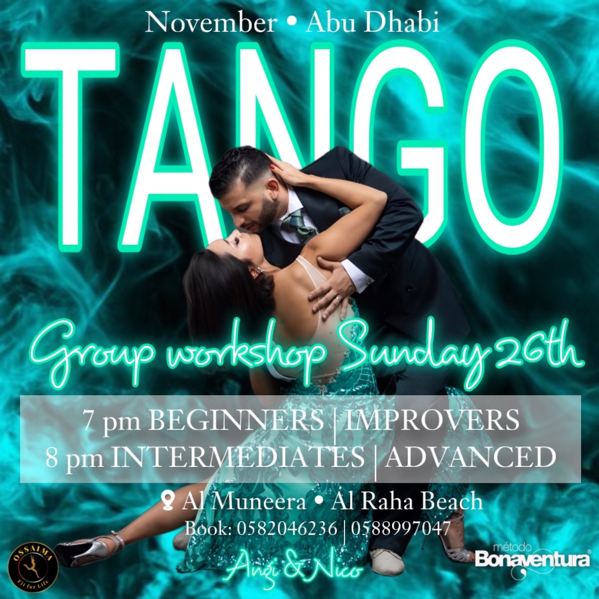 Tango Argentino Group Workshop Nov 26th