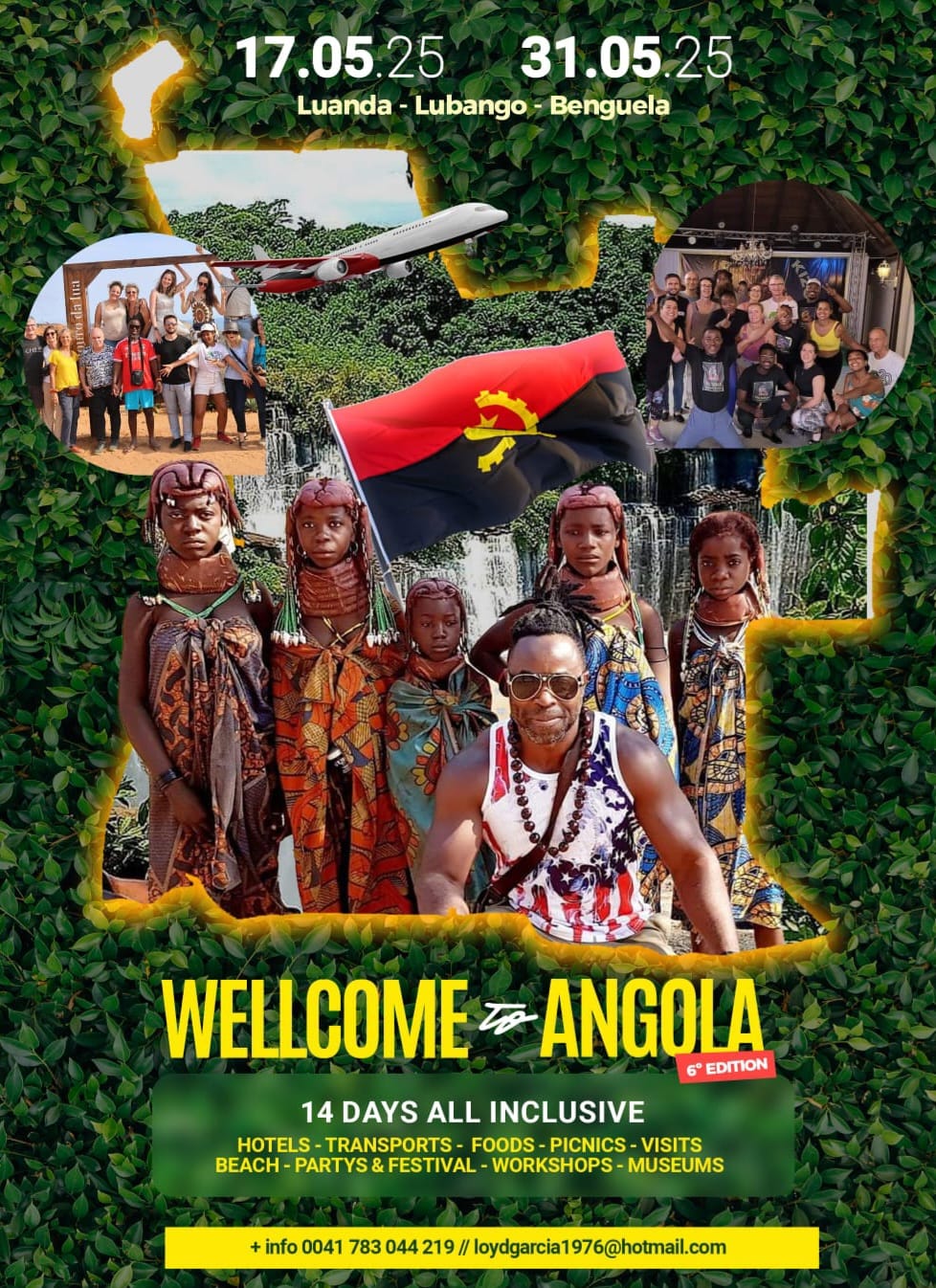 WELCOME TO ANGOLA 6.EDITION LUANDA LUBANGO - BENGUELA