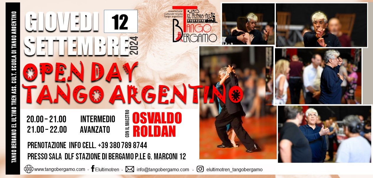 Open Day con il maestro Osvaldo Roldan