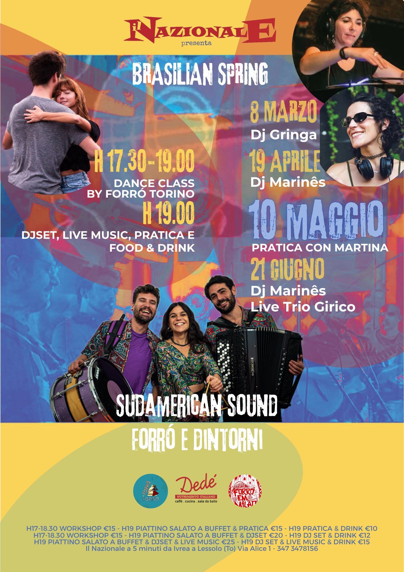 Brasilian Spring ☀️ Forrò e dintorni ☀️ Dance Class con Martina Asia